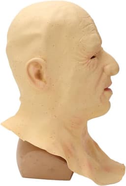 Siliconen masker mannen realistisch horrormasker - Halloween cosplay feest kostuum - latex, eng, gezichtsmasker . — thumbnail 3