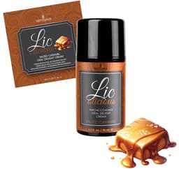 Sensuva - Lic-o-licious - Gezouten Caramel - Oral Delight Cream - 50 ml - Stimulerend supplement — thumbnail 2