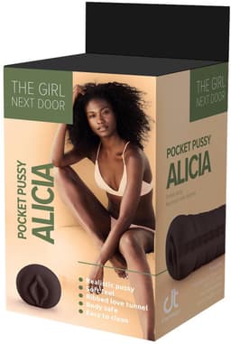 Dreamtoys Girl Next Door Alicia Masturbator - Zwart — thumbnail 1