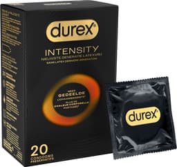 Durex Intensity Condooms 20st - Nieuwste generatie ultradunne, latexvrije condooms voor mannen – Gedeelde lichaamswarmte — thumbnail 1
