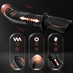 IntiMate® Samurai - Luxe G-Spot Viberator met 10 Krachtige Vibraties & 3 Stoot Standen - Dildo Stimulator met Laag Geluidsniveau - Ergonomisch Ontworpen Seksspeeltje - Veilig Lichaamsmateriaal - Waterdicht & USB Magnetisch Oplaadbaar — thumbnail 9