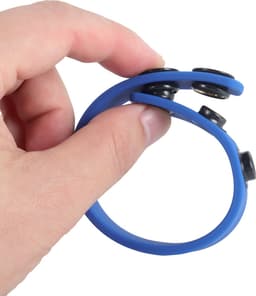 Banoch | Classic trio Cockring + verstelbare blauwe penisring | Siliconen — thumbnail 2