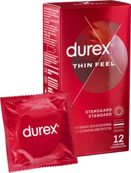 Durex - Condooms Thin Feel 12 st. — thumbnail 1