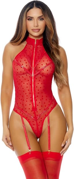 Forplay Eat Your Heart Out - Teddy red XL — thumbnail 1