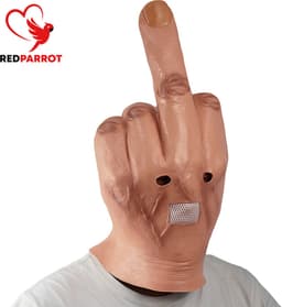 BDSM Fetisj masker latex - Handen fetisj - Middelvinger - Cosplay - Rollenspel - SM - Vingers — thumbnail 6