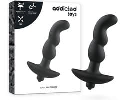 ADDICTED TOYS | Addicted Toys Anal Massager With Vibration Black | Prostate Massager | Anal Vibrator | Vibrator | Sex Toy for Man | Sex Toy for Couple