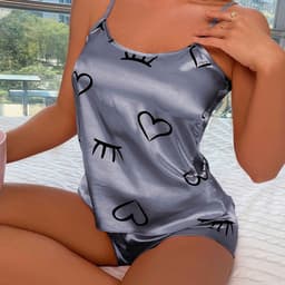 Sexy Pyjama vrouwen - Erotisch - Set van 2 - Top en broekje - Lingerie - Nachtkleding — thumbnail 3