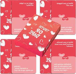 Conversatiekaarten voor Paren - Relatiekaarten Date Night - Verdieping Relatie - 50 Ontworpen Kaarten - 64 x 89 cm — thumbnail 1