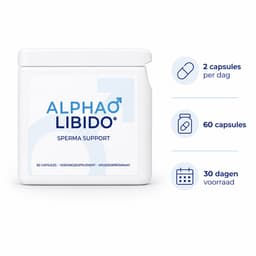 Alpha Libido - Sperma Support - Sperm Booster – Meer & Betere Spermakwaliteit | Ondersteunt Mannelijke Vruchtbaarheid & Testosteron | 60 Pillen — thumbnail 5