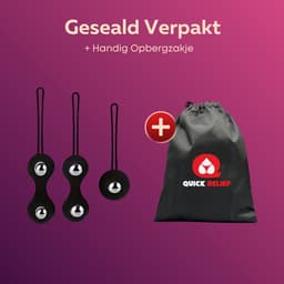 Quick Relief Kegel Balls™ - Bekkenbodemtrainer voor vrouw - Vaginale balletjes - Geisha ballen - Kegel Balls met 3 verschillende gewichten — thumbnail 11