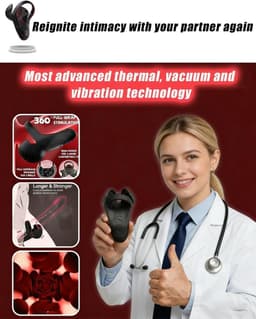 Daity Cockring Vibrerend – Penisring met Knopbediening – 10 Vibratiestanden – Testikel & Perineum Stimulator – Siliconen Seksspeeltje – Voor Langdurige Erectie – Voor Mannen en Koppels — thumbnail 5