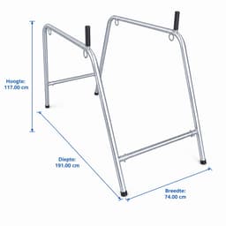 MisterMitch Standaard Low Sling Metaal - Professionele Sex Sling - 117 x 191 x 74 CM - BDSM Meubel - Sex Sling - Sex Meubel — thumbnail 2