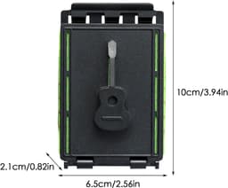 Gitaarsnarenreiniger - Gitaarsnarenwisser - Gitaaronderhoud - 360 graden reiniging - 10 x 6.5 x 2.1 cm - Niet gespecificeerd — thumbnail 5