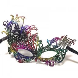 Bondage oogmasker met Venetiaanse uitstraling - Kant - multikleur - one size — thumbnail 1