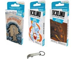 Unlock Short Adventures - Escape Room Spel - Puzzels Oplossen - Franse Versie - 3 Spellen - Meerdere Kleuren