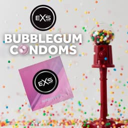 Exs Bubblegum - 100 condooms met Bubblegum smaak & geur — thumbnail 13