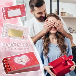 Advent Kalender Kaarten - Liefdeskaarten Set - Liefde Tonen - 24 Zelf Invulbare - 25 Delig - Roze — thumbnail 4