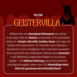 Krimidiner Spel - Moordspel Thuis - Avondje Uit - Interactief Mysterie - 6-8 Spelers - Meerkleurig — thumbnail 6