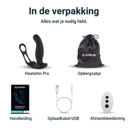 Dailyplay Prostaat Vibrator met Cockring – Verwarmende Anaal Stimulator met Afstandsbediening – Buttplug Dildo Vibrator – Sex Toys voor Mannen & Koppels – Anale Seks Speeltjes — thumbnail 6