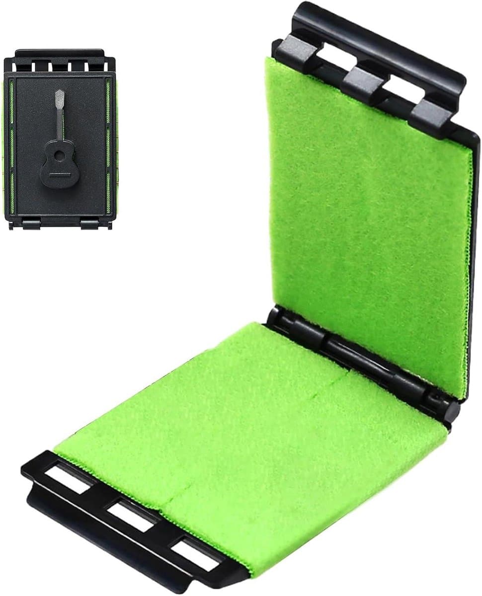 Gitaar String Cleaner - Toetsen Reiniger - Instrument Onderhoud - Complete Reiniging - 10 x 6.5 cm - Meerkleurig — afbeelding 1
