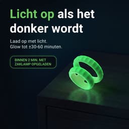 Dailyplay Glow in the Dark Cockring – One Size Fits All - Siliconen Penisring Set – Seks Toys voor Koppels en Mannen – Ballstretcher Verstelbaar - Seksspeeltjes – Sex Toys — thumbnail 2