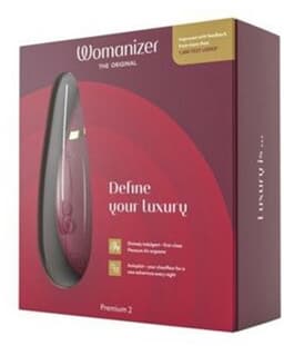 Womanizer Premium 2 - Luchtdrukvibrator - Bordeaux — thumbnail 13