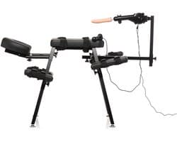 XR Brands - Obedience Bench Met Seksmachine - Zwart