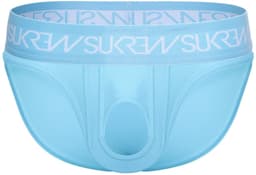 SUKREW U-Style Brief Breeze Blue - MAAT XS - Erotisch Heren Ondergoed - Slip voor Man - Sexy mannen Slip — thumbnail 1