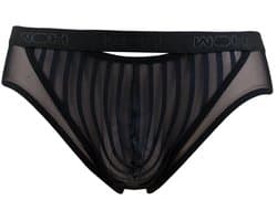 WOH microfiber herenslip personal allure mesh zwart