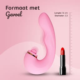 Sensual Desire® BLUSH – Pulsing Vibrator met 20 Standen – Clitoris Stimulator – Vibrators & Sex Toys voor Vrouwen – Waterdicht – Stil & USB Oplaadbaar – Incl. Luisterverhalen — thumbnail 8