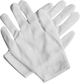 Katoenen handschoenen wit L 4stuks – 2paar Beschermende Handschoenen - Medium - Gezondheidszorg - Ziekenhuis - Beauty Center, Kapper en Salon Spa Tattoo – Jewelry - eczeem / allergie / handcreme - juweliers / munt handschoen — thumbnail 7