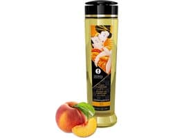 Shunga - Massageolie - Stimulation Peach - Perzik -240 ml
