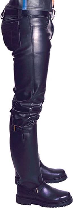 Mister b leather jeans buttons 31 — thumbnail 4