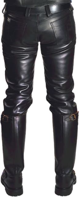 Mister b leather jeans buttons 31 — thumbnail 2