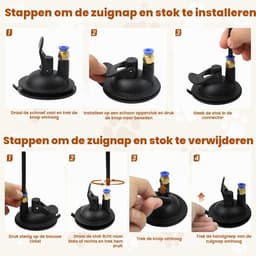 16 stuks interactief kattenspeelgoed, zelfbezigheid, kattenspeelgoed, hengel, kattenhengel met zuignap, kattenspeelgoedset voor kitten met veren, bontballen, lange worm, muis — thumbnail 2