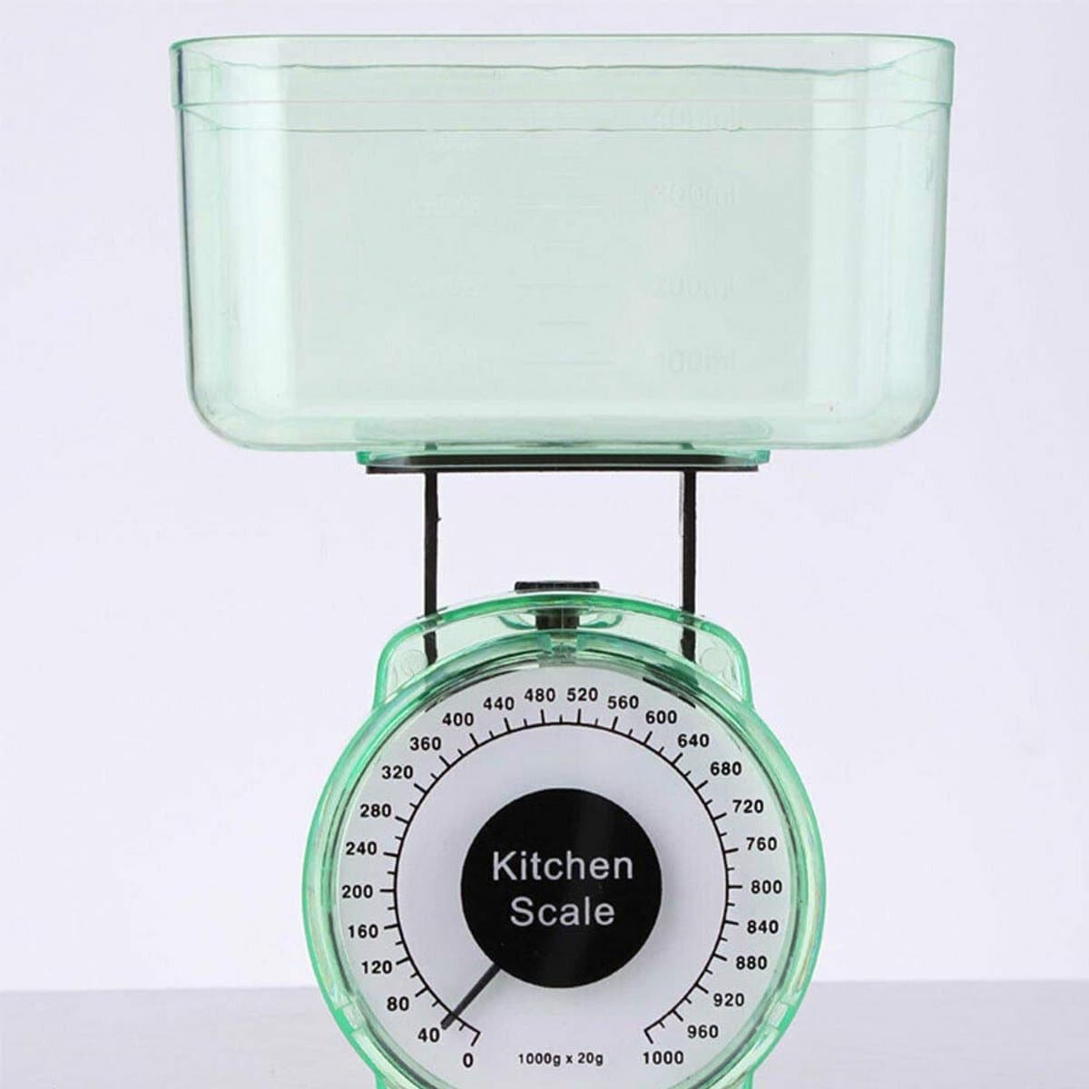 Mechanische Keukenweegschaal 1kg Capaciteit Compacte Bakschaal voor Koken en Bakken (Willekeurige Kleur) — afbeelding 1