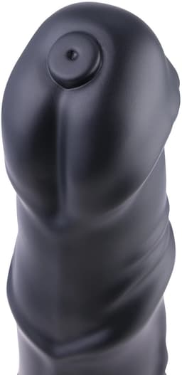 Hismith Fantasy Anale Dildo 24 cm – Siliconen Dildo met Zuignap en KlicLok – Zwart — thumbnail 3
