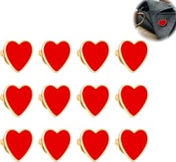 Broches, hart, pins, speld hart, pin broches, voor kleding, carnaval, vrede, muzikant, voor tas, jas, festival, bruiloft, verjaardag — thumbnail 5