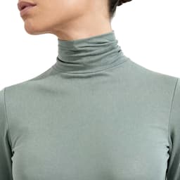 Pura Dames ondershirt lange mouwen met kasjmier kant elegant thermisch warm basislaag — thumbnail 5