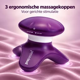EasyMart Vibrator voor Vrouwen - Clitoris Vibrator - Mini Vibrator - Seksspeeltje voor Vrouwen - 3 Massagepunten - Op Batterijen - Compact en Discreet - Paars — thumbnail 3