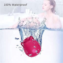 Intiem cadeau - Luchtdruk Vibrator Roos - Verwenpakket vrouw - Cadeau voor vriendin - 50 hartjes kaarsjes - 200ML Glijmiddel — thumbnail 3