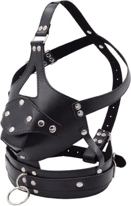 Masker met halsband en dildo — thumbnail 5