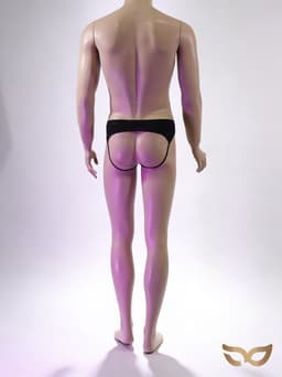 MySecretNL Deluxe Jock - Erotische jockstrap - 100% Katoen - Zwart - Maat XL — thumbnail 2