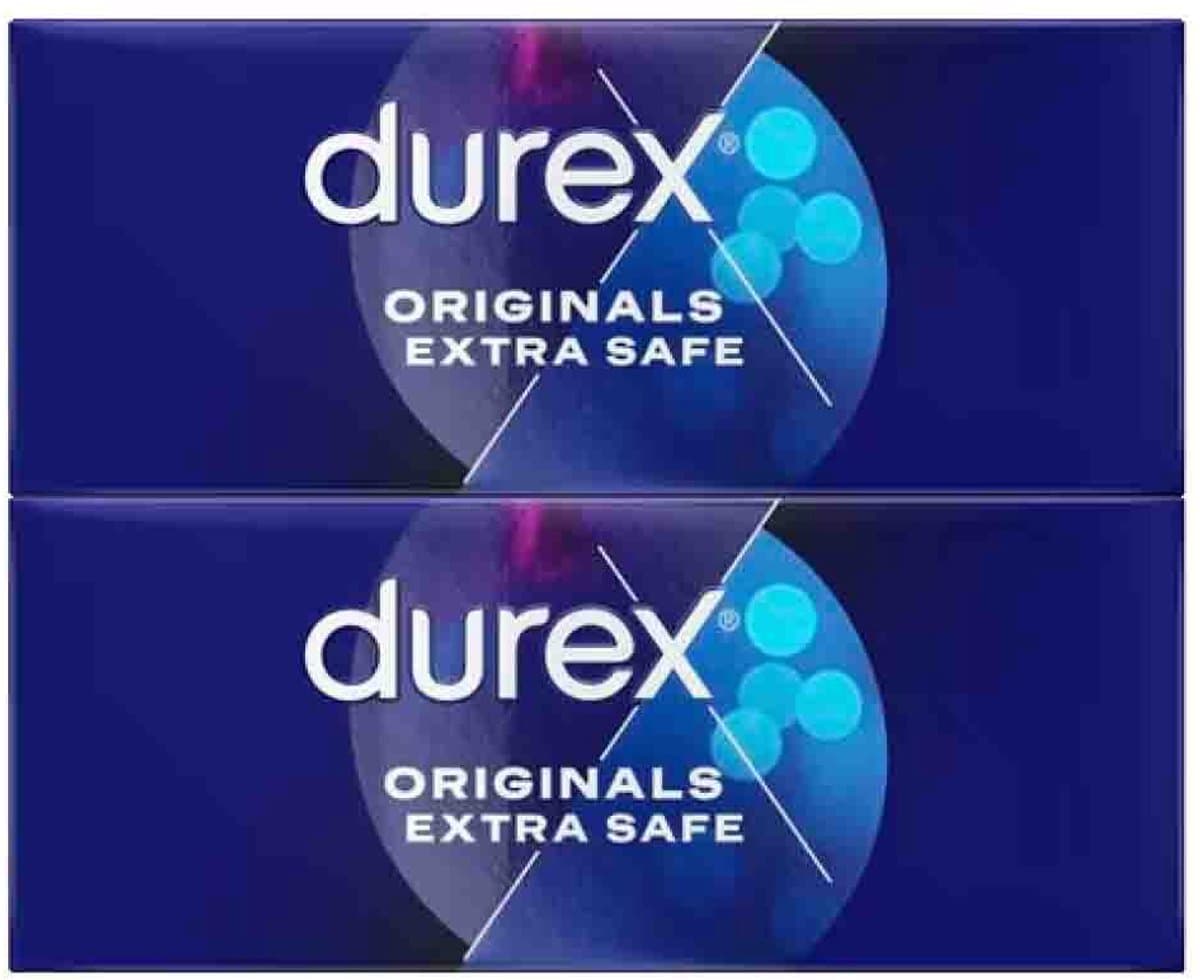 Durex - Condooms Originals Extra Safe - 2 x 144 stuks - Voordeelverpakking — afbeelding 1