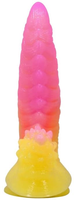 Ripplied Monster Fantasy Dildo met Zuignap — thumbnail 5