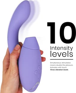 Womanizer Duo 2 - DE TarzanVibrator - Luchtdruk (clitoris) + Vibrator (G-Spot) - Herlaadbaar - Waterdicht - Lilac — thumbnail 3