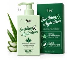 Fae Glijmiddel Waterbasis met Aloë Vera - Lubricant 220ml - Veilig voor Condooms & Sex Speeltjes - Lube - voor de Gevoelige huid