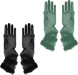 Handschoenen, transparante nethandschoenen, kledinghandschoenen, kledinghandschoenen, kledingaccessoires, 2 paar — thumbnail 1