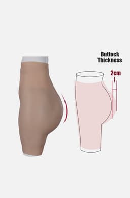 vagina-siliconen-billen-siliconen-heupen-vagina-broek-cosplay-travestie-crossdresser-bodysuit-big-butt-4000 gram — thumbnail 3