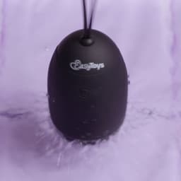 EasyToys - XL Vibrerend Ei Met Afstandsbediening - Vibratie Ei - Koppeltoy - Vibrator voor Vrouwen - Vibrator voor Koppels - Sex Toys voor Vrouwen - Zwart — thumbnail 4